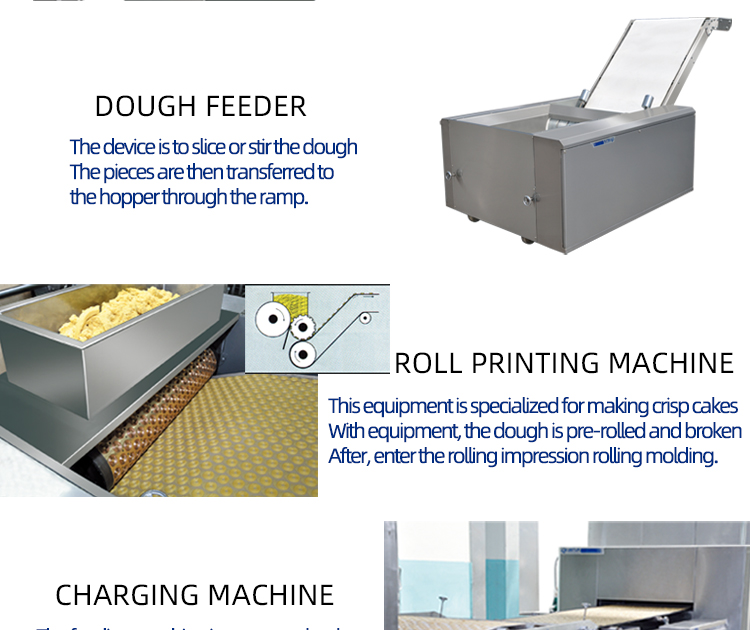 Crisp biscuit machine production line(图2)